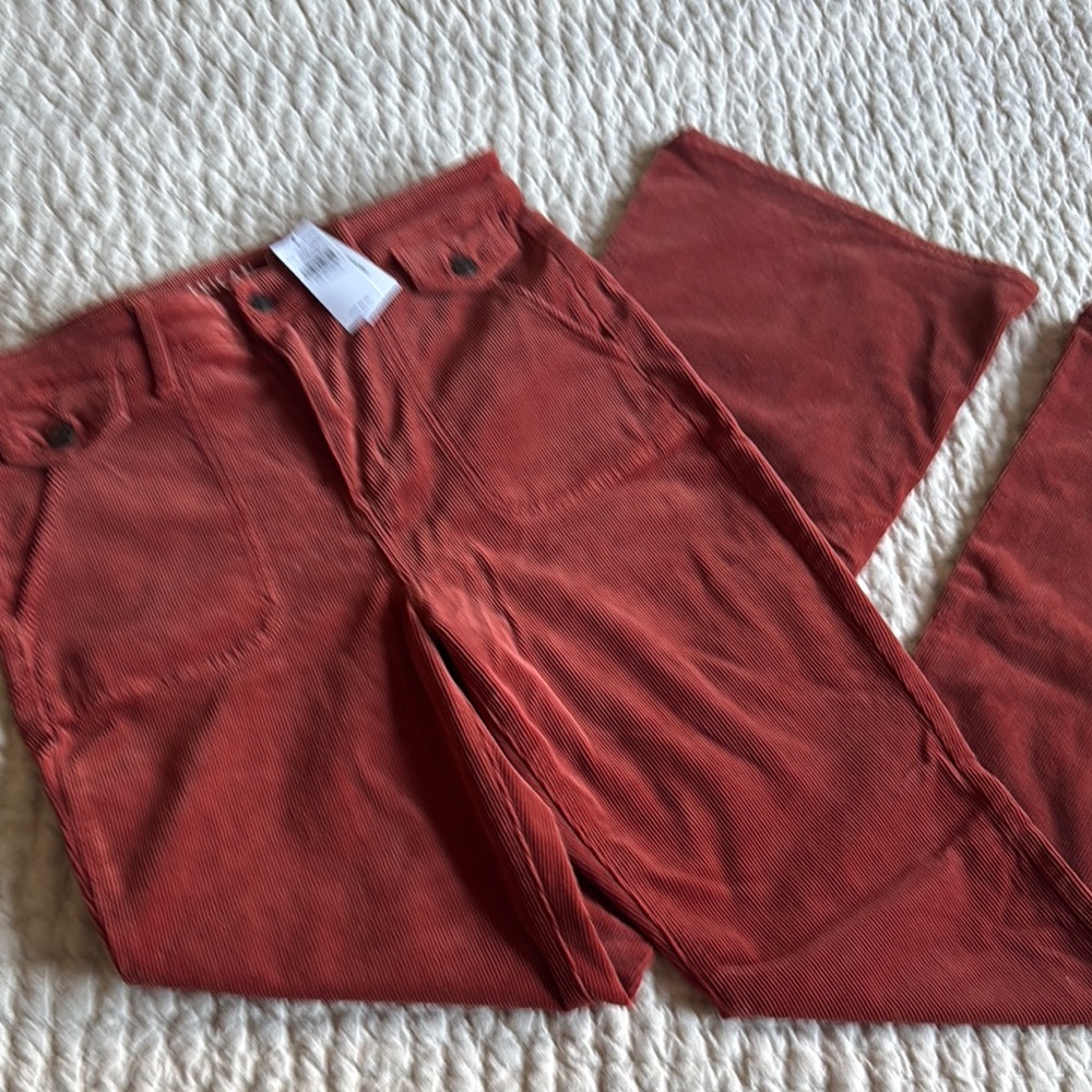 Corduroy flares